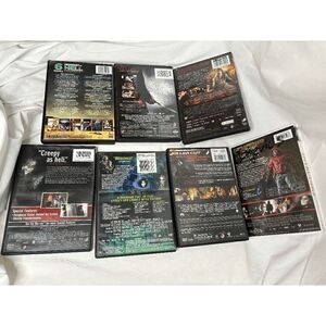 Horror Movie Lot 7 Movies with Clean DVDs Scary Times!